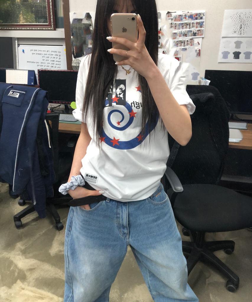 Ssobi Snail Oversized Short Sleeve Tee