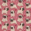 Outdoor Dekostoffe Oxford - Motiv Mops Welpe