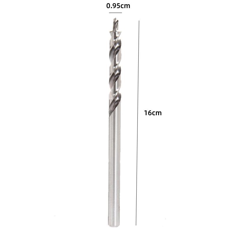 6PCS 4-Blade Saw Tooth Eccentric Drill Bit Hard Alloy Alloy Drill Bit Concrete Brick Drill Bit Set Four-Edge Serrated Drill Bits