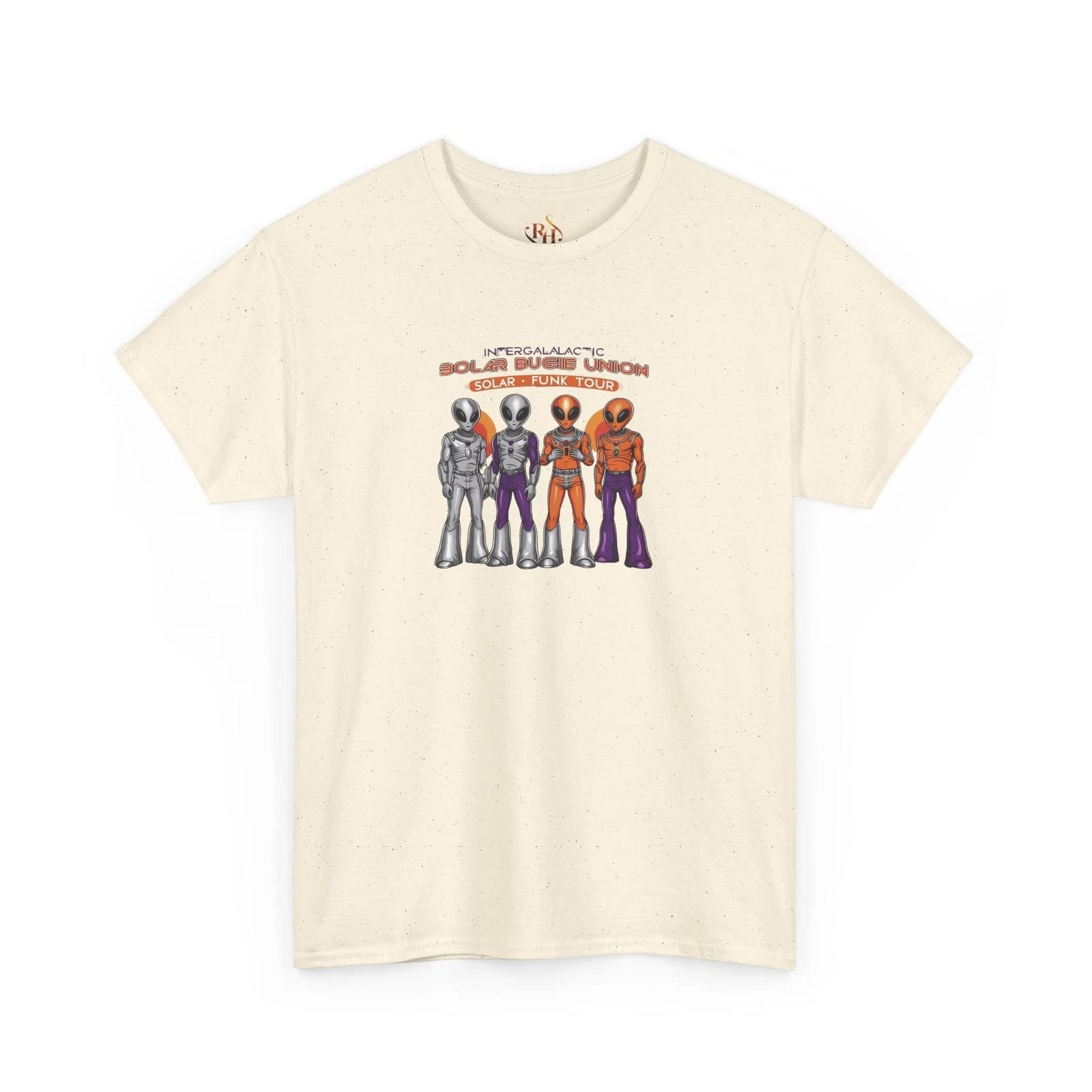 

Retro Alien Tee, Vintage Band T-Shirt, Designer Cotton Shirt, Funny Costume Tee, S