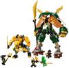 LEGO Ninjago Constructor – Lloyd's and Arin's Training Mechs (71794)
