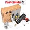 200W 2 in 1 Upgraded Welder Machine Plastic Welding Kit Hot Stapler Soldering Gun 6/4 Types Staples Car Bumper Repair Tool