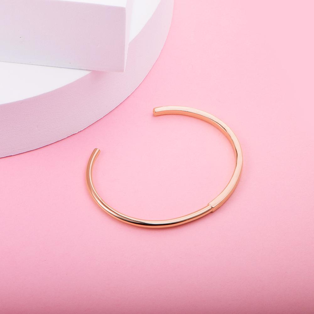 Autumn Signature Bangle Logo Circle New Mother's Day Cheap Ocean Beach Silver 925 Women  Jewelry Female Bracelets