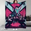 Movie S Scott Pilgrim Vs The World Blanket Design Lightweight  For Dorms, Naps, Living Room, Office,Sofa,All Season