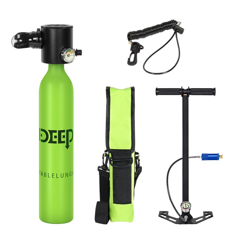 

DIDEEP 0,5 л Мини-баллон для акваланга для дайвинга и тренировок подводного дыхания. Universal