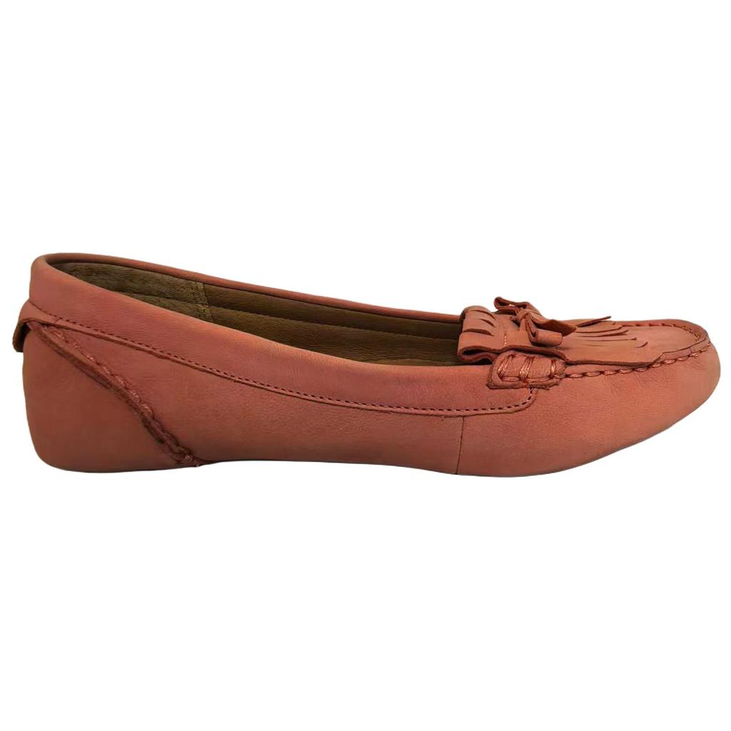 UGG Whitley Driver Damskie mokasyny slip-on ze skóry owczej Różowe 1095532-LNT