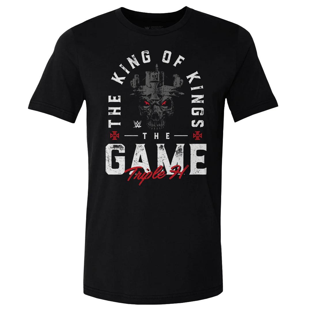 

2025 High Quality Classic Summer Men s Print Wrestler Triple H T-Shirt Men s Street Sports Top Street Sports Plus Size Top 2XL