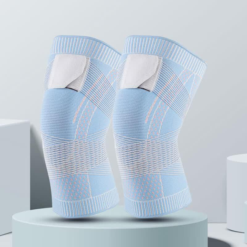 Ronglv Breathable Nylon Sports Knee Brace (Pair)