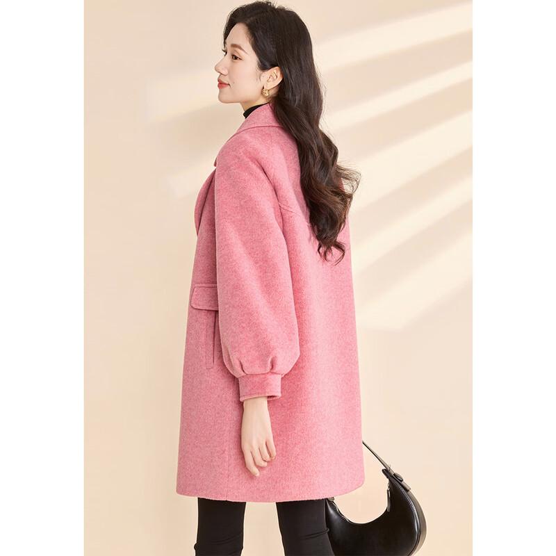 Women's Korean Style Wool Blend Oversized Winter Coat