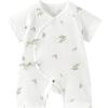 TONGTAI Baby Summer Short Sleeve Pure Cotton Mesh Romper