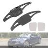 Carbon Look Steering Wheel Paddle Shifter Extension For VW Golf 8 Tiguan