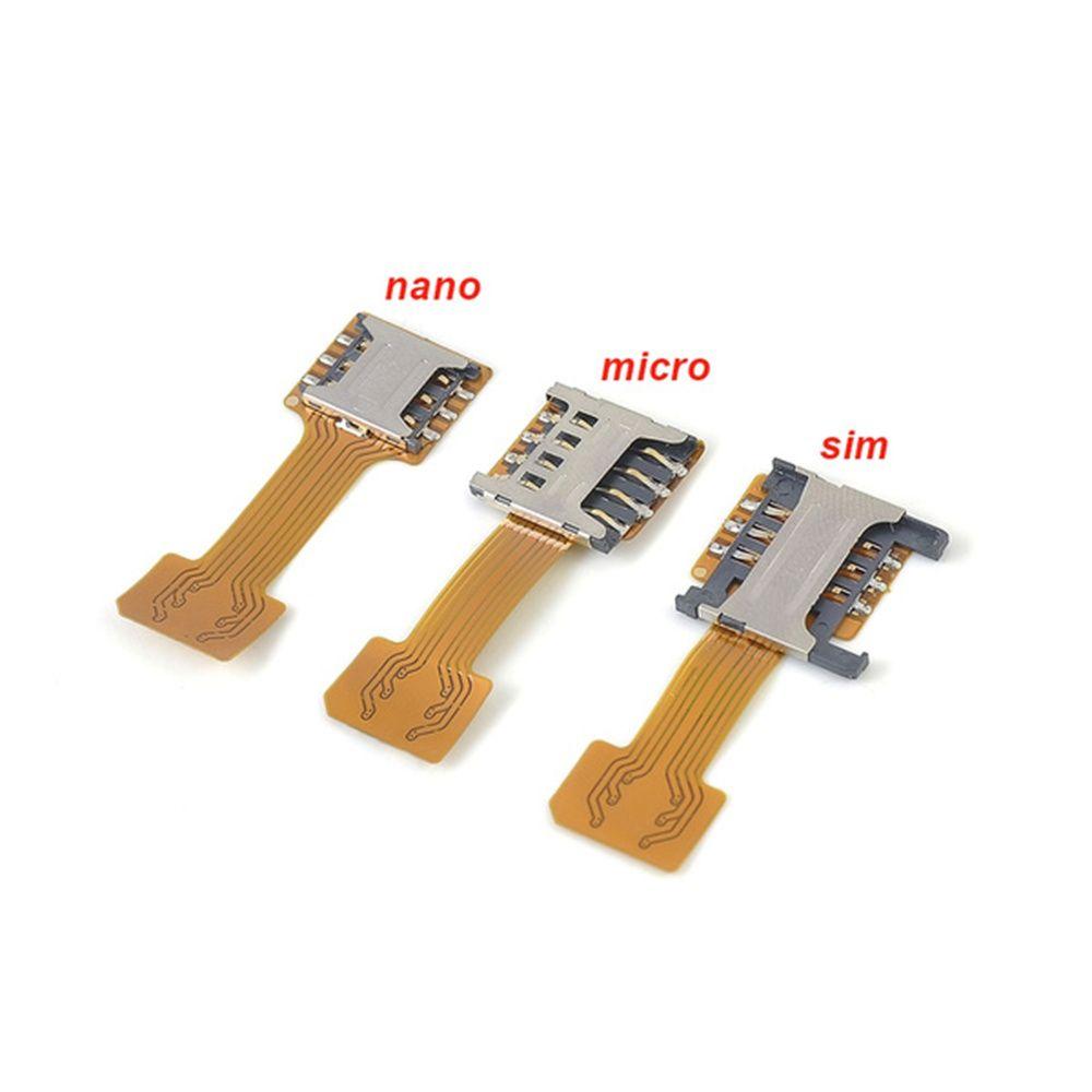 Adaptér Nano Sim Prodloužení pro Redmi Huawei Rozšířené Karty Adaptéry SIM Prodloužení Čtečka Karet
