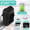 Summer Portable USB Hanging Clip on Waist Belt Neck Hands-free Air Cooling