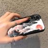 Phone Cover Case for Motorola Moto G71 G51 G73 G53 G30 G60s G32 G52 G50 Edge 20 Pro 30 Lite G22 Edge40 Ink Art Print Japanese