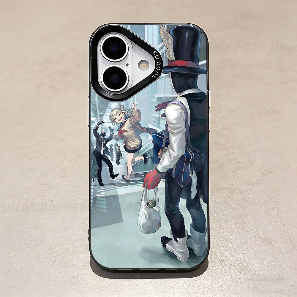 

H-Himikos T-Togas Anime Phone Case For IPhone 17 16e 16 15 14 13 12 Pro Max X XR XS MAX Back Cover iPhone16promax