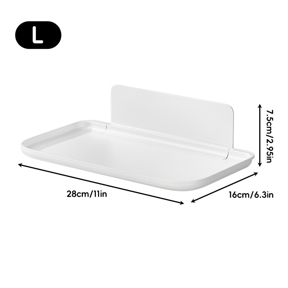 

Простота Настенная Стойка для Хранения Складная Доска для Хранения в Скандинавском Стиле Без Просверливания Отверстий Настенный Органайзер Инструменты для Хранения в Ванной L