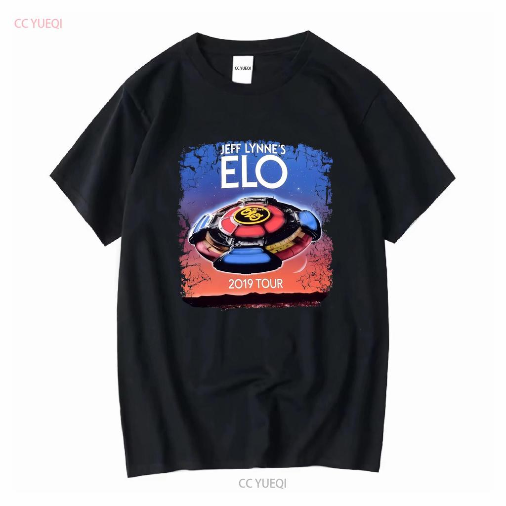 2019 Jeff Lynne S ELO Electric Light Orchestra Tour T Shirt Large Long or Short Sleeves Vintage Washed Fashion