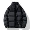 Winter Korean Version Cottonpadded Mens Thick Warm Coat Mens And Womens Casual Windproof Stand Collar