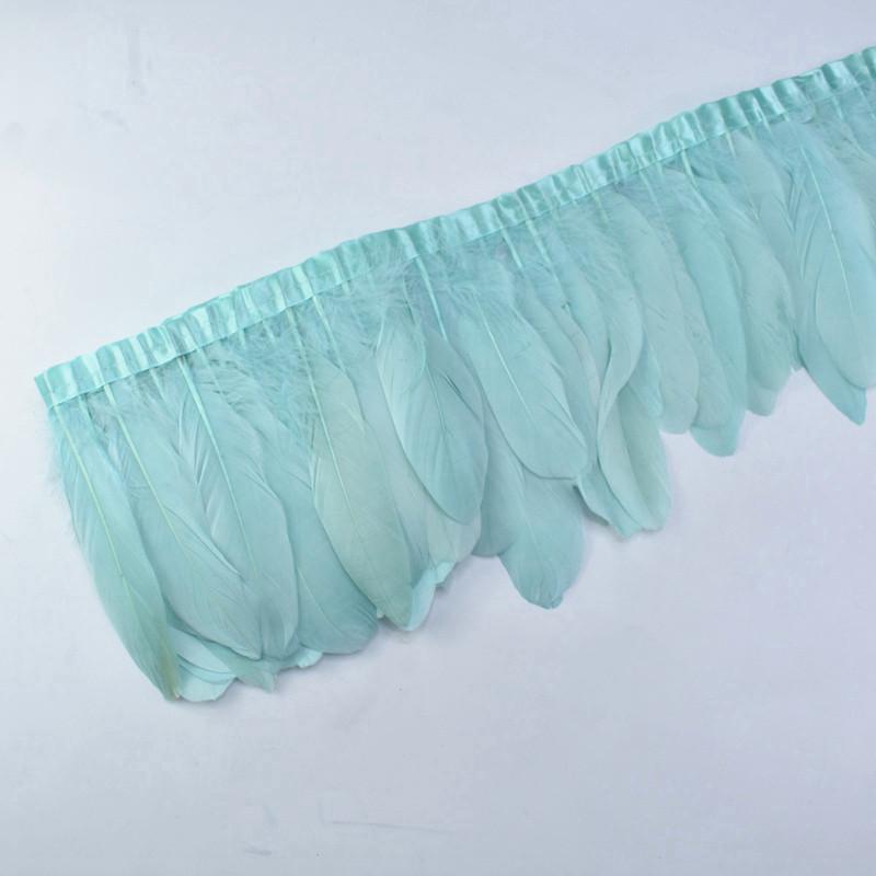 10Meters/Lot Goose Feather Trim Goose Feathers Clothing Sewing Wedding Feathers Decoration Feathers For Crafts Plumas Carnaval