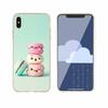 Macarons Cake Soft Silicone Case For iPhone 13 11 12 Pro X XS Max XR 6 6S 7 8 Plus SE Mini Cover