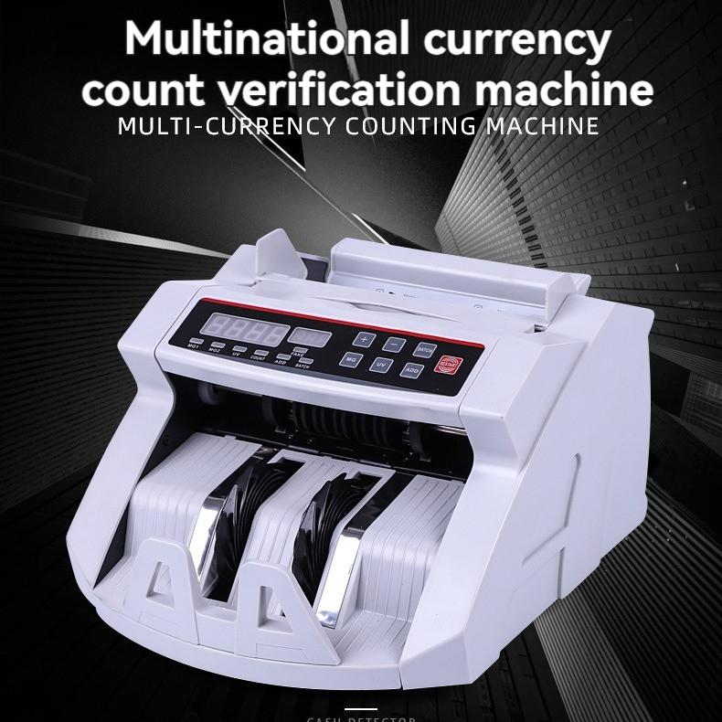 Money Counting Machine LCD UV Counterfeit Detection Money Bank Note Counting Bill Counter Multi-Currency