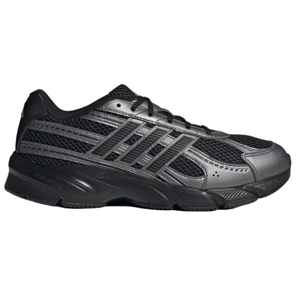 adidas Technochaos 2000 Comfortable Soft Breathable Casual Running Shoes Men Sneakers Black JR7229