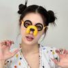 1 Pezzo Palla Personalità Cucciolo Occhiali Divertenti Animale Domestico Occhiali Halloween Bidimensionali Forniture per Feste Festival Casa
