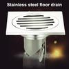 Floor Drain Double Filter Design Anti-odor Anti-blocking Drainage Insert Drain Plug Hair Catcher Floor Drainer Home Supply