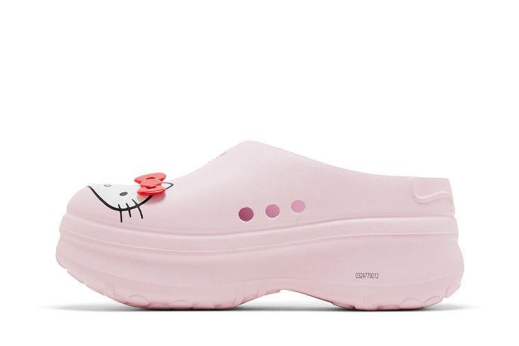 adidas adiFOM Stan Smith Mules Hello Kitty Clear Pink Red (Women's)