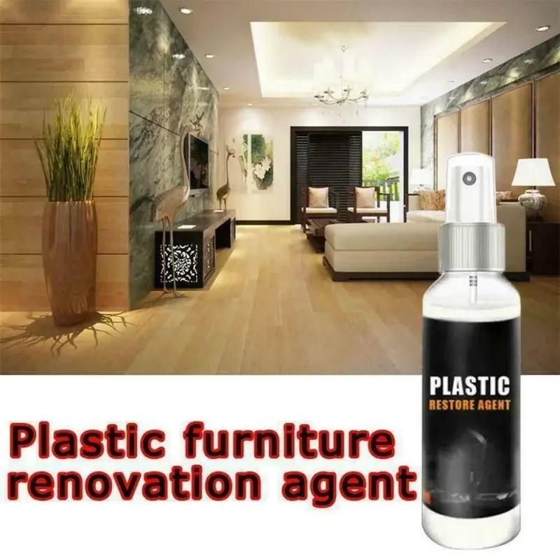 Car Plastic Restorer Ceramic Coating 2-3 Years Long-Lasting Protect Repair Whitening Black Shine Plastic Trim & Rubber Care
