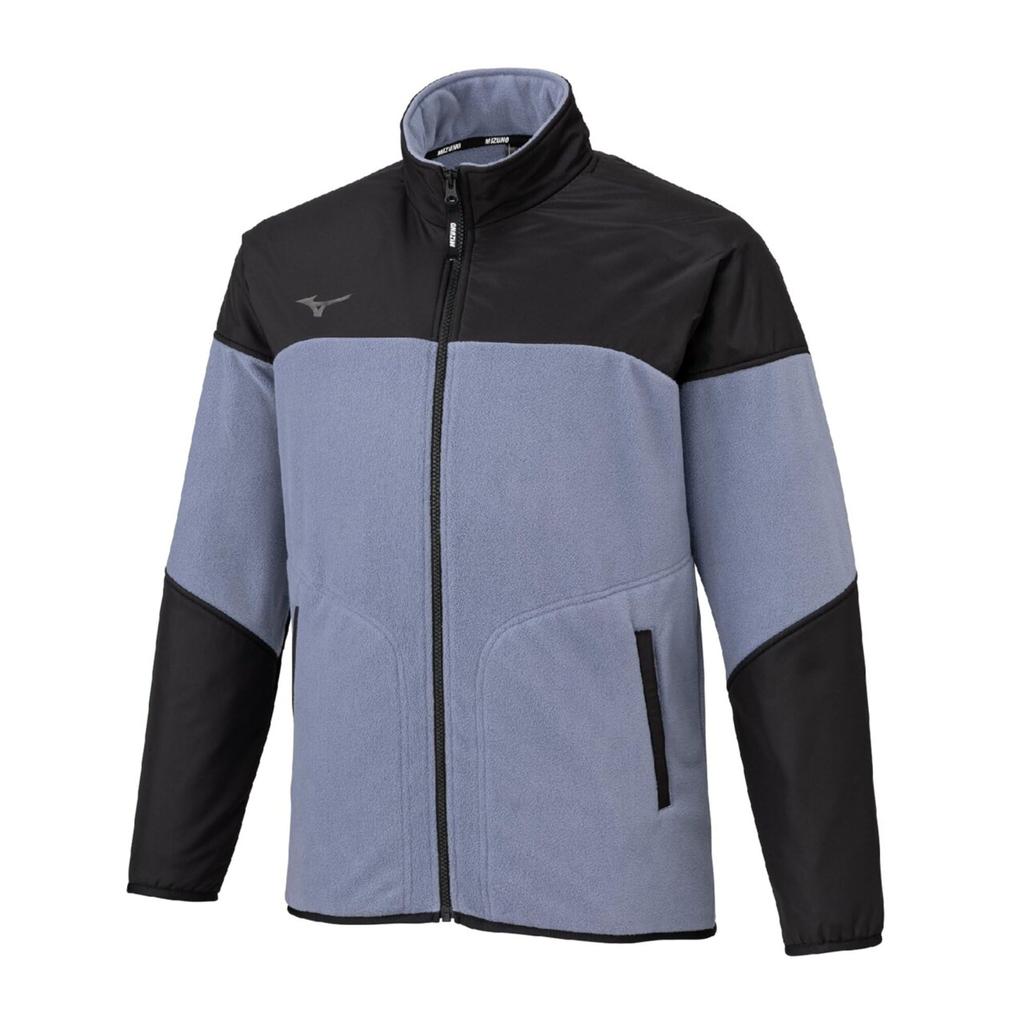 Mizuno Tennis Wear Fleece Granite Gray Water-Repellent Jacket, 62MCB520,