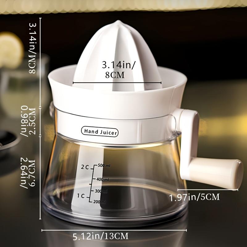 Manual Citrus Juicer Hand Press Orange Lemon Squeezer Portable Multi-functional Kitchen Tool for Fresh Juice