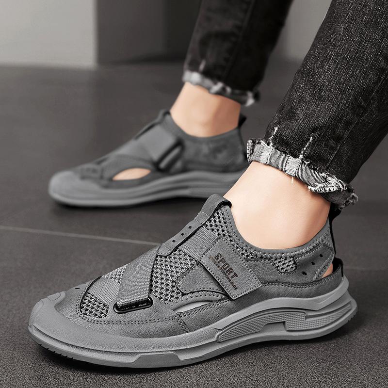 Summer Men's Sandals Fashion Outdoor Non Slip Platform Beach Slippers Breathable Casual Shoes for Men Fashion Designer Sandalias