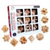 Kongming & Luban 9-Piece Puzzle Set for Elementary Students - Challenging Secret Box Storage.