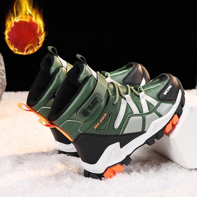 Children's Snow Boots, Boys' Sports Shoes, Padded Shoes, Waterproof Cotton Shoes