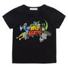 Wild Kratts Pony RainbowDash Cartoon T-shirt 100% Short Sleeve Tshirt Camisetas Cotton Anime Tee-shirt Kawaii Children Clothing