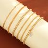 6Pcs/Set Gold Color Heart Crystal Beaded Bracelets for Women Vintage Punk CCB Stretch Pendant Bracelets Set Simple Jewelry Gifts