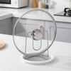 Folding Pot Lid Holder Stainless Steel Pot Lid Stand Pan Cover Shelf Spoon Rest  Restaurant