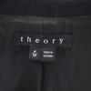 Theory Long Sleeve Wool Coat P Black Series Women Used