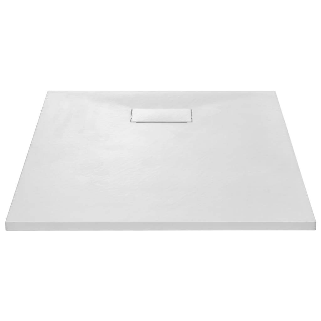 Vidaxl Shower Tray, SMC, White, 100 X 80 Cm