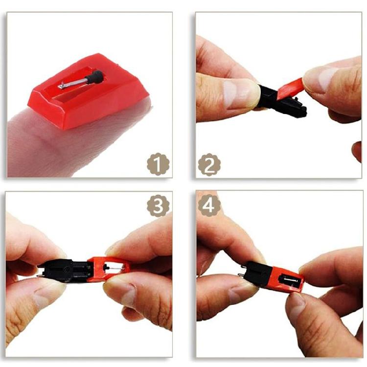 Cartridge Replacement Stylus Needles for Sylvania Turntable Phonograph for LP Vi