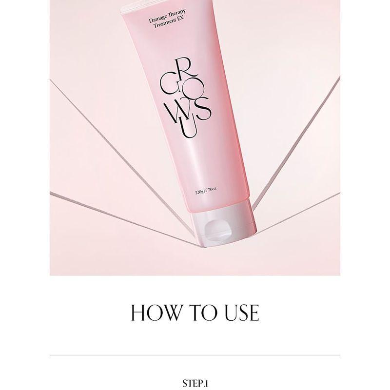 GROWUS Damage Therapy Hair Cream Treatment EX