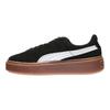Puma Wildleder Platform Jr Snake - Black Gum Kinder Sneakers Weiß 363906-02