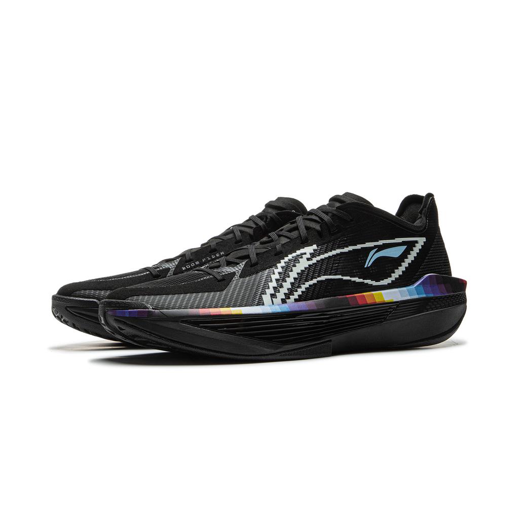 Li Ning ULTRALIGHT Cushioning Slip Resistant Abrasion Resistant Lightweight Rebound Grip Low Top Basketball Shoes Men's ABAV007-6
