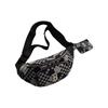 New MLB Polyester Combo Bag Fanny Pack Regular Unisex Black 3AHSM082N-43BKS