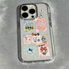 Cute Cartoon Role Tamagotchi Dog Phone Case For Samsung Galaxy A73 A16 A35 A55 A25 A15 A56 A54 A36 A34 A24 A26 4G 5G Soft Cover