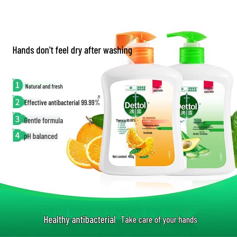 Dettol Healthy Antibacterial Hand Wash 6-Bottle Set