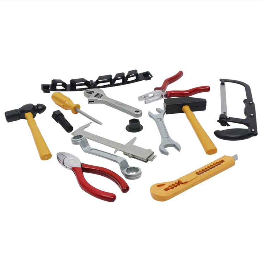 14pcs/set Random Style Simulation Repair Drill Tools Children Pretend Play Toys Plastic Maintenance Tool Screwdriver Kids Toys