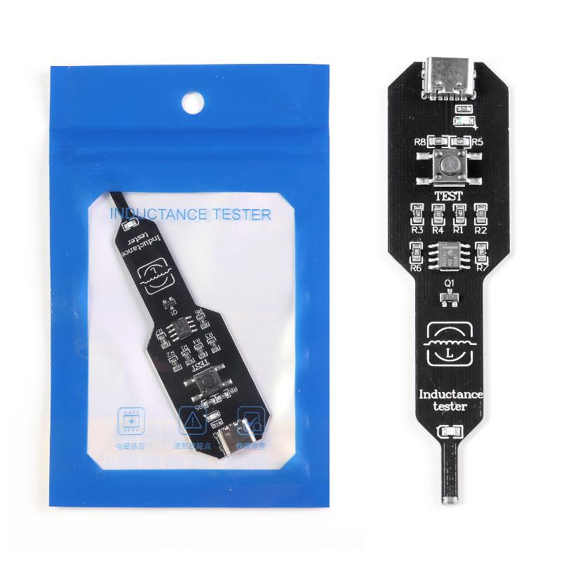 M093 Inductance Tester Motherboard Coil Tester Inductor Detector Repair Tool Electromagnetic Induction Quick Fault Check For Pc