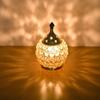 Brass Akhand Diya for Puja Big Size, Crystal Oil Lamp Diyas, Tea Light Holder,Puja Lamp Diwali Lights for Decoration (Large 17 X 14.5 Cm)